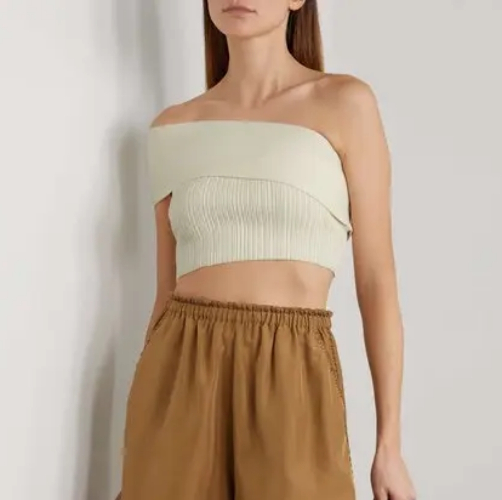 Make an offer! Anna Quan Clare Crop Top in Silence